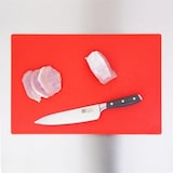 thumbnail of Tabla de cortar Hygiplas LDPE extra gruesa roja 60 x 45 x 2 cm