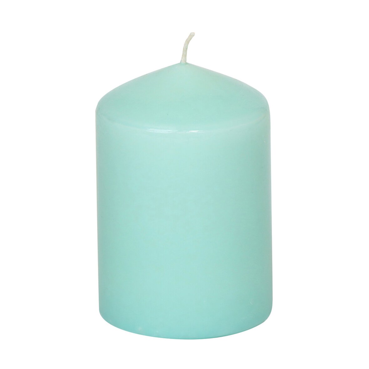 Stumpenkerzen Mint 100/67 mm, 10 Stück Steinhart Kerzen in RAL-Kerzen Güte Qualität