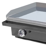 thumbnail of MBH - Gasbakplaat 800x400 mm van hardchroom met brander voor horeca. Fry Top voor keuken van bar en restaurant.