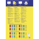 thumbnail of Avery Zweckform L6041-20 Farbige Etiketten, ablösbar, A4, 45,7 x 21,2 mm, 20 Bogen/960 Etiketten, gelb