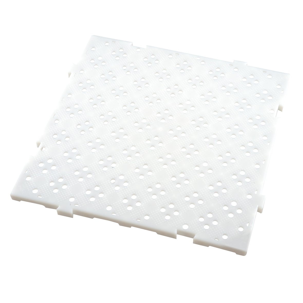GILAC Caillebotis HACCP 500x500 épaisseur 22 mm - - L - Blanc G402021