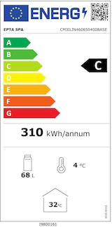 thumbnail of Kühlschrank Counter 68-Silver - iarp