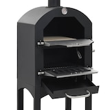 thumbnail of vidaXL Garten-Holzkohle-Pizzaofen mit Schamottstein