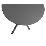 thumbnail of METRO PROFESSIONAL Mesa de bistro Soto, aluminio, Ø 70 x 72 cm, patas planas, redonda, gris oscuro