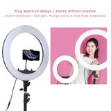 thumbnail of Ring Light LED 18 Pouces 55W Pour Selfies Vidéos Environnement Faible Luminosité YONIS