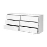 thumbnail of Nada Kommode 6 Schubladen weiss hochglanz.
