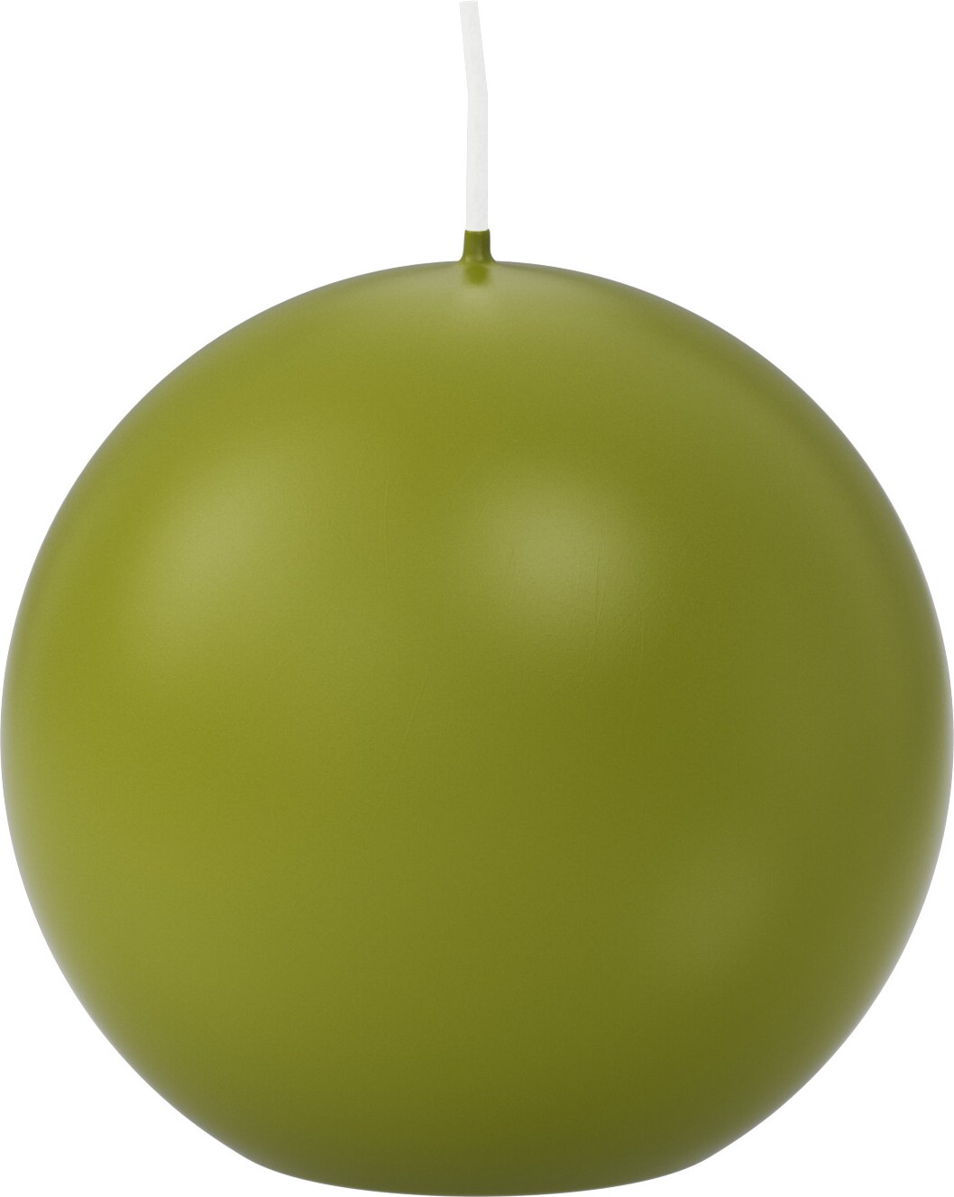 Kugelkerzen Grün Ø 70 mm, 12 Stück