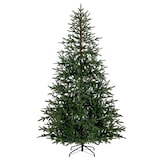 thumbnail of COSTWAY Árbol de Navidad artificial de 210 cm con luces, abeto con 300 luces LED multicolores, 11 modos y 678 ramas de PE, verde.