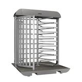 thumbnail of Drehkreuz, feuerverzinkt, für Veranstaltungen, Baustellen, uvm., Maße (LxBxH): 2 x 1,93 x 2,41 m, mit Betonfundament, Korpus Stahl/Edelstahl