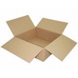 thumbnail of 50x Faltkarton  350x350x130mm 1-wellig braun