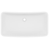 thumbnail of Lavandino Luxury Rettangolare Bianco Opaco 71x38cm Ceramica