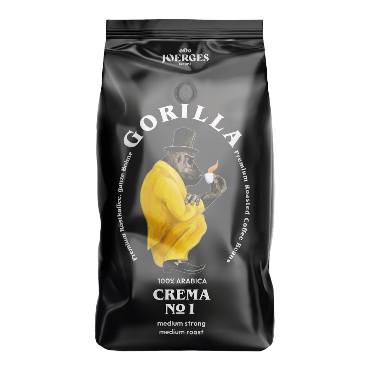Joerges Gorilla Kaffeebohnen Espresso Crema No.1 (1 kg)