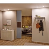 thumbnail of Paulmann LED Einbauleuchte Nova Plus Coin Basisset schwenkbar  rund 84mm 50° Coin 3x6W 3x470lm 230V dimmbar 2700K Weiß matt 93875