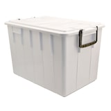 thumbnail of Cassa in PP (Polipropilene) modello Food Box con coperchio e idonea al contatto con alimenti - Capacità 60 litri - Bianco