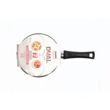 thumbnail of Mamù braadpan met één handvat en glazen deksel ⌀ 20 cm, gemaakt in Italië van krasbestendig antiaanbakaluminium.