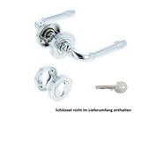 thumbnail of Türdrücker Türbeschlag Rosettengarnitur Drückergarnitur Chrom Profilzylinder