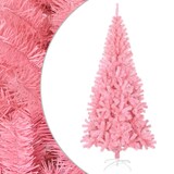 thumbnail of Künstlicher Weihnachtsbaum mit Ständer Rosa 210 cm PVC