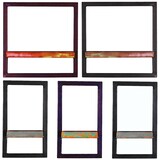 thumbnail of SIT Möbel Ensemble d'étagères murales SIT | 5 pièces | Bois de récupération | L 75 x P 25 x H 75 cm | Multicolore