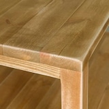 thumbnail of TRADIS Zentrales Display auf Rollen, 3 Ebenen, Massivholz