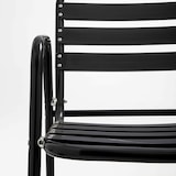 thumbnail of Conjunto de terraza - mesa y 4 sillas de aluminio y madera