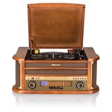 thumbnail of Roadstar ROAHIF1993DBT HiFi rétro Bois avec Tourne-disques (Bluetooth, FM, CD) Couleur Bois