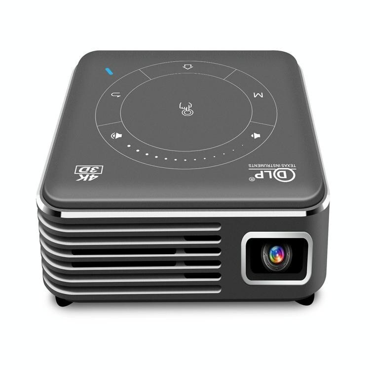 Pico Projecteur DLP 2Go+16Go Vidéoprojecteur Android 9 Wifi Bluetooth + SD 32Go YONIS