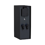 thumbnail of Paulmann Plug & Shine Colonne de prises Rio incl. transformateurs Capteur crépusculaire incl. transformateurs IP44 Anthracite 94701