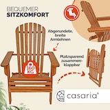 thumbnail of 2x Adirondack ohne Fußstütze