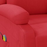 thumbnail of vidaXL Massagesessel Rot Kunstleder