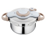 thumbnail of Autocuiseur Clipso minut' respect 4,5 l -  4500.00 cl Argent / Métallique  Acier Inoxydable (inox  Seb 37.00x20.00 cm