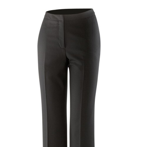 800 - Damenhüfthose : anthrazit 53% Polyester 43% Schurwolle 4% Elasthan 44