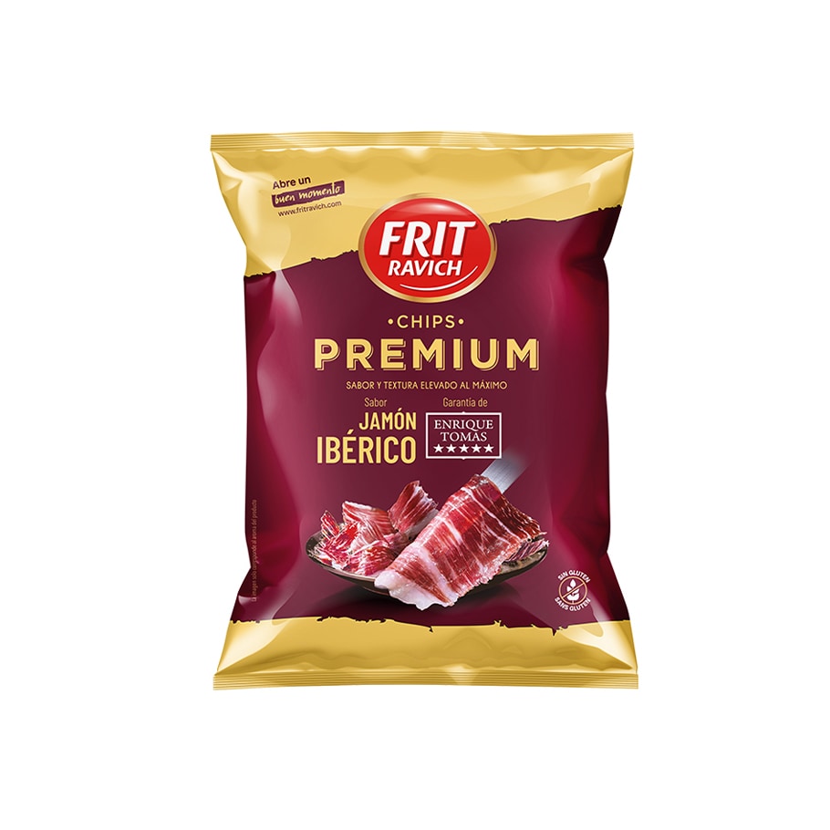 Chips Premium Jambon Enrique Tomas 40 x 36gr Frit Ravich