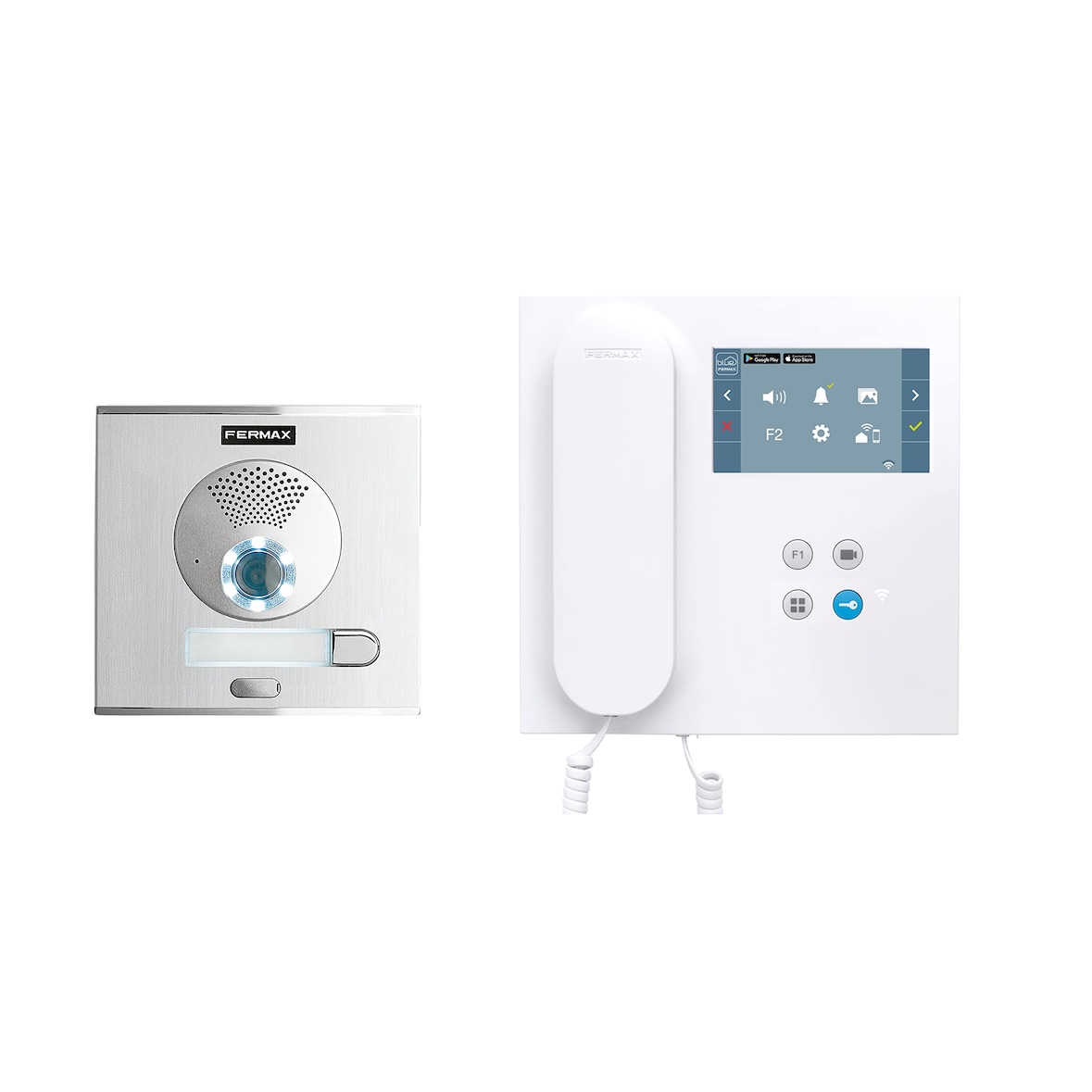 Fermax Kit Vídeo City Veo Wifi Duox Plus 1L, 100 W, Multicolor