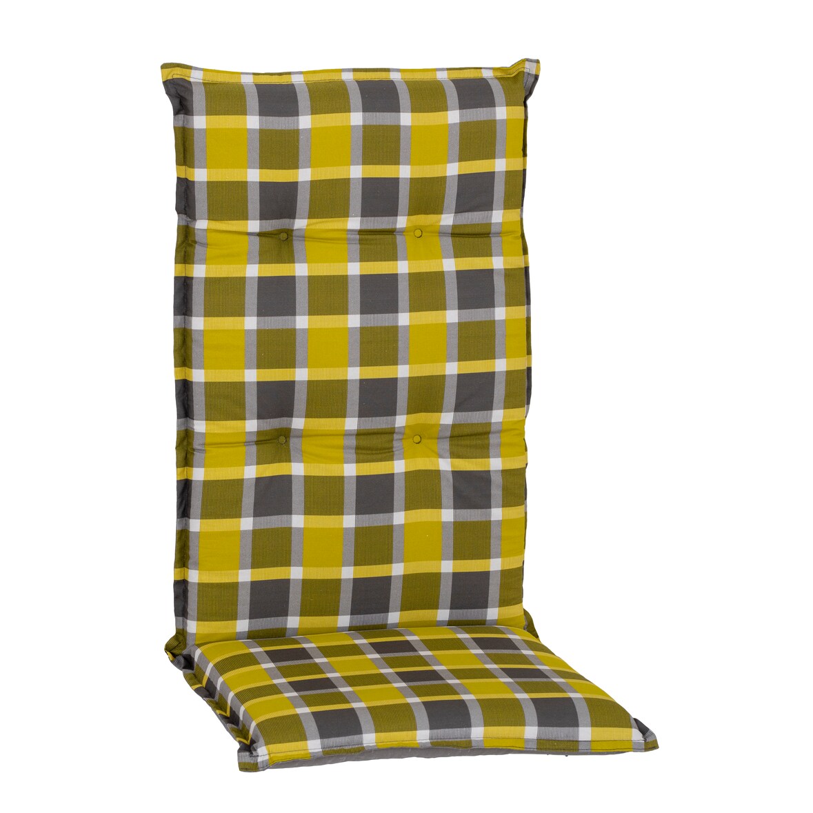 Bratislava M332 grosses Karo in gelb / grau