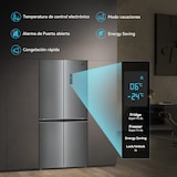 thumbnail of Frigorífico Americano VOK - 475L, No-frost Total, Motor Invertor, 182,2 Cm, Color Inox