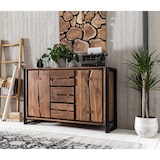 thumbnail of SIT Möbel Sideboard Akazie | L 140 x B 40 x H 90 cm | 11803-01 | Serie NATURAL EDGE