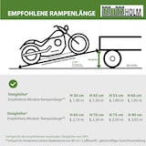 thumbnail of DREIBREIT by TRUTZHOLM Alu Auffahrrampe 215 cm 2-fach klappbar 1020 kg Alu beschichtet Verladerampe