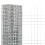 thumbnail of vidaXL Maschendraht Verzinkter Stahl 25x0,5 m Silbern