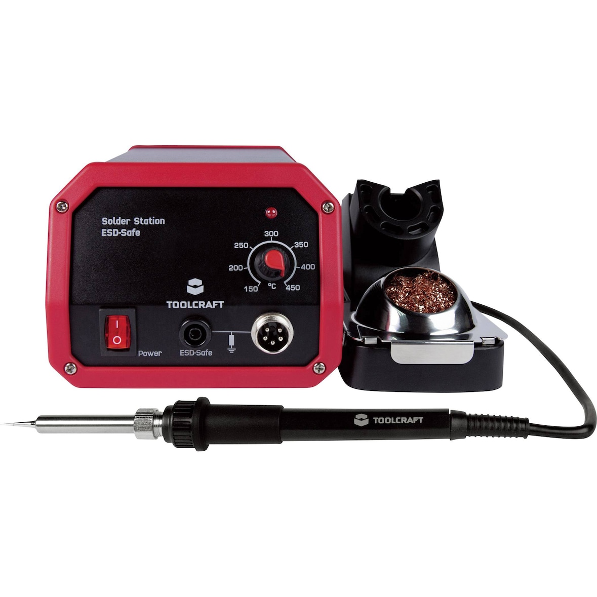 TOOLCRAFT ST-100A Lötstation analog 100 W 150 - 450 °C inkl. Lötspitze 1561693
