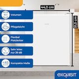 thumbnail of Exquisit Mini Kühlschrank KB505-V-040E weiss | 40 l Nutzinhalt | Türanschlag wechselbar | 45 cm Breite