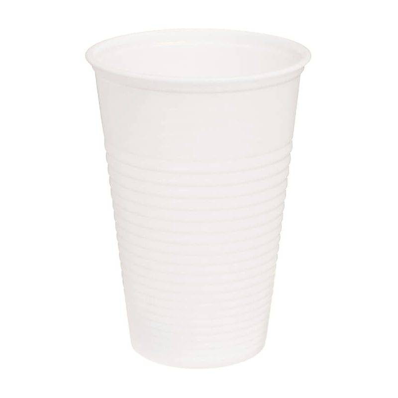 3000x Ausschankbecher, PS, weiß, 200ml