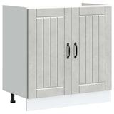 thumbnail of vidaXL Waschbecken-Unterschrank Lucca 2 pcs Beton Grau Holzwerkstoff