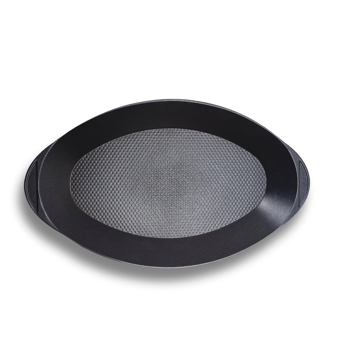 RISOLI' pesciera ovale alluminio fuso alto spessore 26x26,5cm