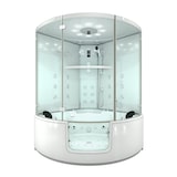 thumbnail of Dampfdusche Whirlpool Dusche Duschkabine K60-WS-EH 140x140cm OHNE Zusatzoptionen