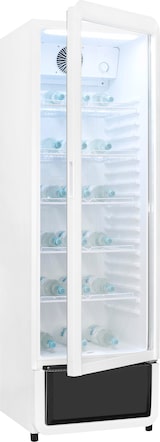 thumbnail of Exquisit Glastürkühlschrank GKS260-GT-431D weiß | 280 l Nutzinhalt | No Frost | Umluftventilator | manuelle Temperaturregelung