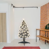 thumbnail of WellHome - Árvore de Natal de fibra óptica com 95 luzes LED brancas quentes e 8 funções de cores H.90cm