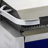 thumbnail of Grill eléctrico industrial WORLDMAI 44 x 41 cm con placas acanaladas para hostelería. Plancha sandwichera profesional para bar y restaurante.