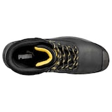 thumbnail of Puma Borneo Black Mid S3 CI HI HRO SRC Sicherheitschuhe Arbeitsschuhe Bauschuhe hoch Schwarz-Größe-43 EU