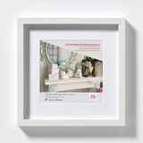 thumbnail of Stockholm 3D Moldura de madeira 30x30 cm BRANCO