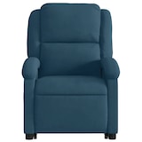 thumbnail of vidaXL Massagesessel mit Aufstehhilfe Elektrisch Blau Samt